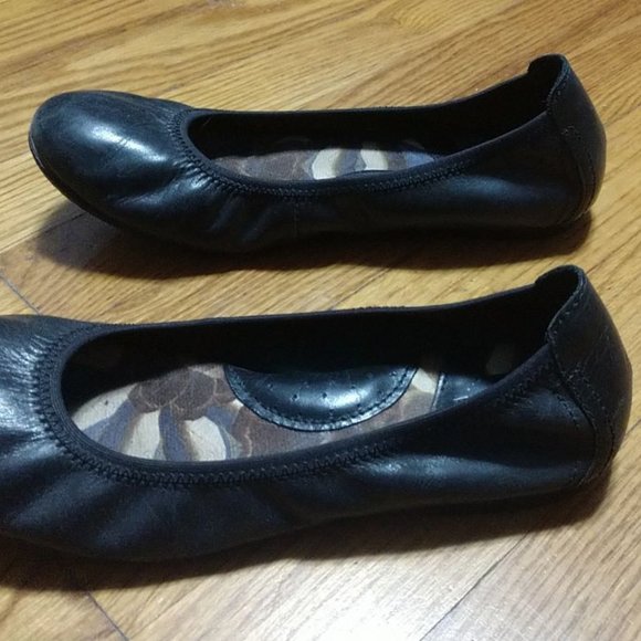 Born Julianne Black Leather Flat Size 6 - Picture 9 of 14